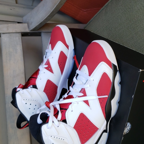 AIR JORDAN 6 CARMINE - Picture 7 of 17